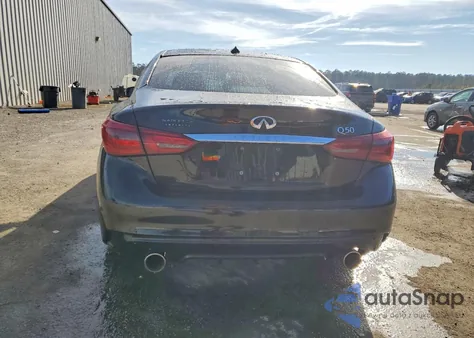 2019 Infiniti Q50 Luxe из США, поврежденный, VIN JN1EV7AP3KM510885